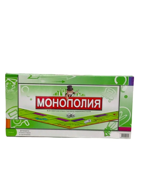 מונופול ברוסית- Игра МОНОПОЛИЯ на Русском - xo צעצועים ומתנות