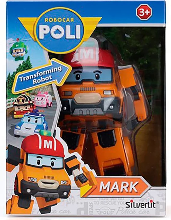 רובוטריק מרק РОБОКАР трансформер "Марк" - Robocar Poli - xo צעצועים ומתנות